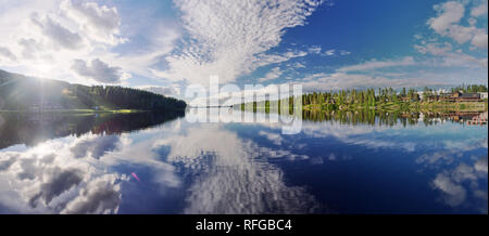 Lake Syvärijärvi in Nilsiä, Kuopio, Finland Stock Photo
