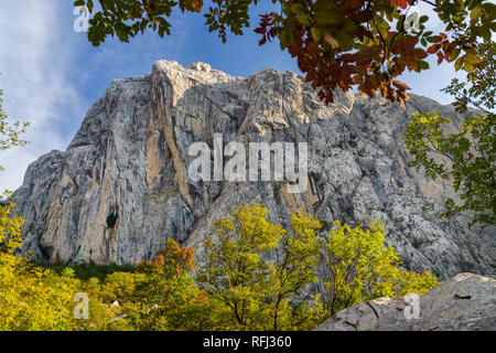National park Paklenica, Velebit mountain. Croatia. Stock Photo