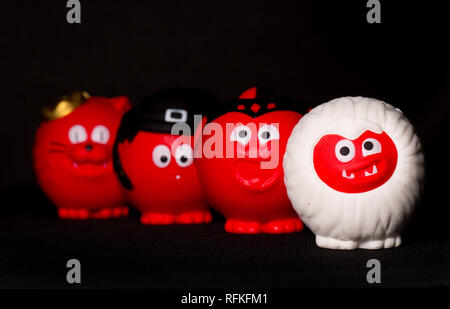 Conk Jester - 2019 design Red Nose for Comic Relief Stock Photo - Alamy