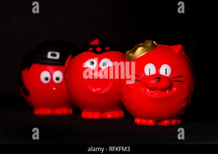Conk Jester - 2019 design Red Nose for Comic Relief Stock Photo - Alamy