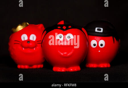Conk Jester - 2019 design Red Nose for Comic Relief Stock Photo - Alamy