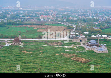 View from Van Castle, Turkey Stock Photo