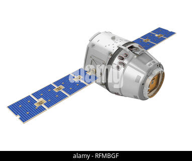 Satellite Isolated Stock Photo