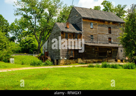 Woodsons Mill, 3211 Lowesville Road  Roseland, Virginia Stock Photo