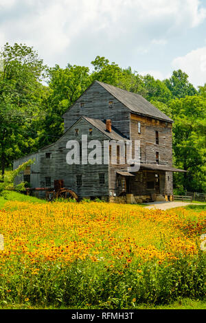 Woodsons Mill, 3211 Lowesville Road  Roseland, Virginia Stock Photo