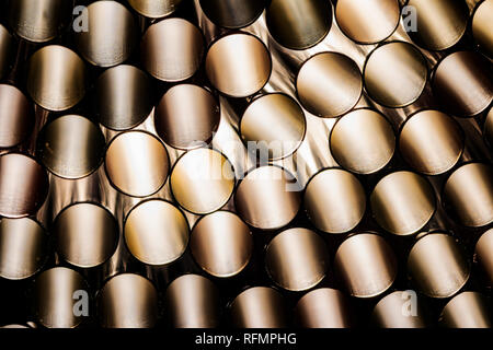 group of drinking plastic straws with back light Stock Photo