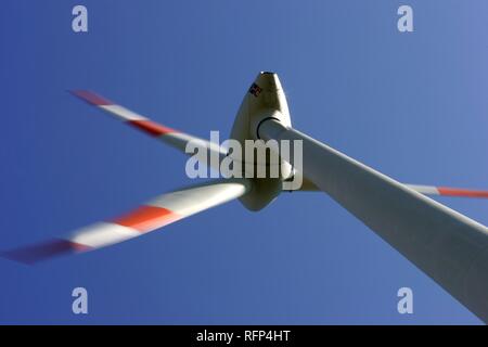 Wind power turbine station Stock Photo - Alamy