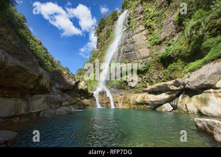 Bomod-Ok waterfall, Sagada, Mountain Province, Philippines Stock Photo