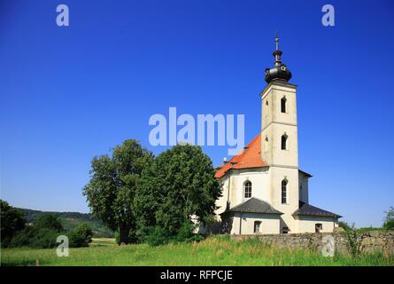 Pilgrim church of Maria Limbach near Bamberg, Franconia, Bavaria, Germany Stock Photo