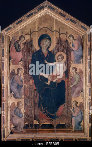 Rucellai Madonna. 1285. Duccio di Buoninsegna - Rucellai Madonna ...