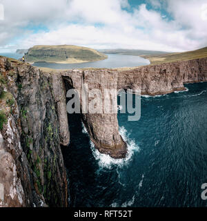 Faroe Islands, landscape. Wild europe Stock Photo