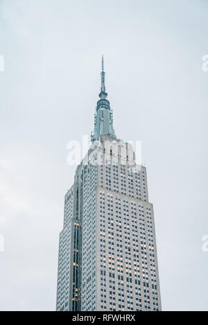 The Empire State Building, in Midtown Manhattan, New York City Stock Photo