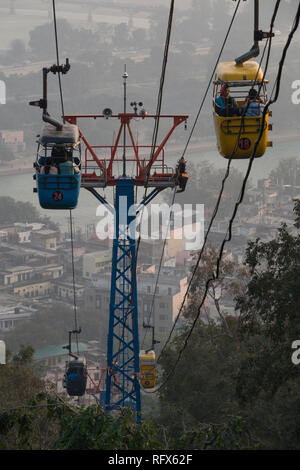 Haridwar cable car in Uttarakhand, India Stock Photo - Alamy