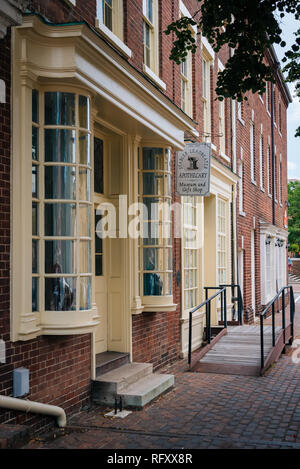The Stabler-Leadbeater Apothecary Museum, in Alexandria, Virginia Stock Photo