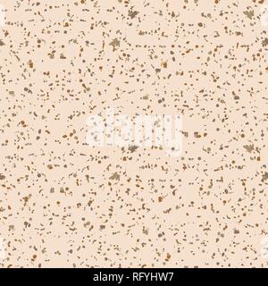 Seamless pattern background with splashes. Colorful blots from the brush. Vector Wallpaper with ink drops. Brown and beige colors Stock Vector