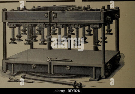 Wood press shop clamp