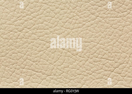 Expensive light beige leather texture with elegance. Stock Photo