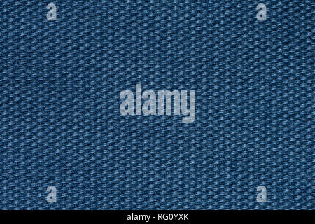 Exciting textile background in elegant blue colour. Stock Photo