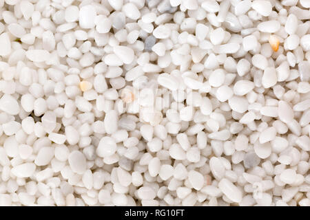 A photo of many white stones background. Stock Photo