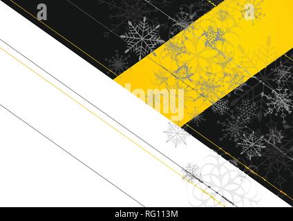 Corporate material concept Christmas background. Geometric vector design Stock Vector