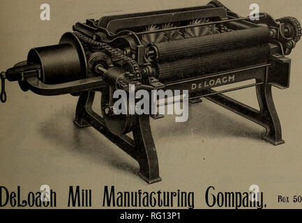 . Canadian forest industries 1905-1906. Lumbering; Forests and forestry; Forest products; Wood-pulp industry; Wood-using industries. June, 1905 THE CANADA LUMBERMAN DeLoach New oano Edaers and Trimmers WITH VARIABLE FRICTION FEED. Edgers have power at- tachment for raising top rolls and three rolls corru- gated and driven, and Trim- mers have power attachment for operating head blocks. Write for 144 page cata- logue illustrating and de- scribing our 1905 models of Saw Mills, Edgers, Trim- mers, Planers, Shingle Mills and Lath Mills all with up- to-date variable triction feed, also Stave Mills, Stock Photo