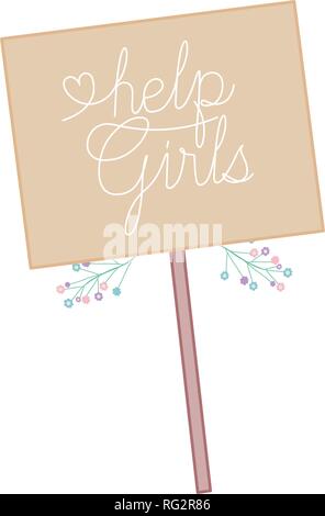 Help lettering sign, Motivational message, calligraphic text. Vector ...