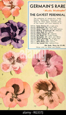 . California sets the fashion. Nurseries (Horticulture) Catalogs; Flowers Seeds Catalogs; Roses Catalogs; Plants, Ornamental Catalogs. . Please note that these images are extracted from scanned page images that may have been digitally enhanced for readability - coloration and appearance of these illustrations may not perfectly resemble the original work.. Germain Seed and Plant Company; Henry G. Gilbert Nursery and Seed Trade Catalog Collection. Los Angeles, Calif. : Germain