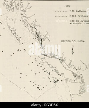 . The Canadian field-naturalist. 226 The Canadian Field-Naturalist Vol. 105 100 fathoms 1000 fathoms 320 km extended economic zone BRITISH COLUMBIA N. 134°W 126°W FlGI Ri 5. Records of the Pacific White-sided Dolphin in the Canadian 320 km extended economic /one. See Table I for details of date, location, number, source and tpe of record. Records from immediately adjacent U.S. or offshore waters are not shown. and Convention members, has been established by listing the Pacific White-sided Dolphin under Appendix II of the Convention {see Birnie 1982). The International Whaling Commission (IWC) Stock Photo