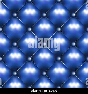Sofa leather seamless background Stock Vector