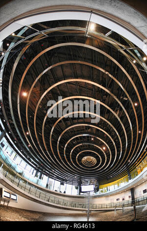 Detail of circle roof Stock Photo