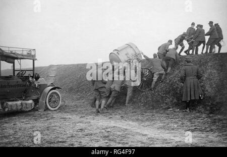 searchlight, 1915-18 Stock Photo