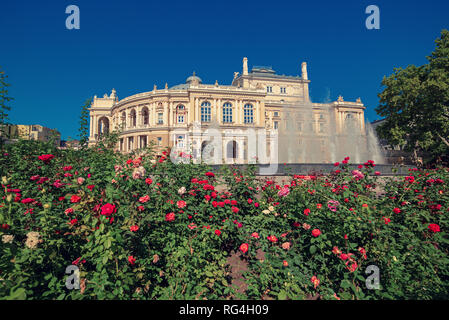 Opera house in Odessa Stock Photo