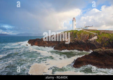 Fanad Head Lighthouse, County Donegal, Ireland Stock Photo