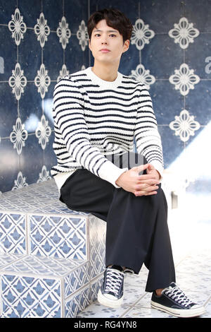 28th Jan, 2019. S. Korean actor Park Bo-gum South Korean actor