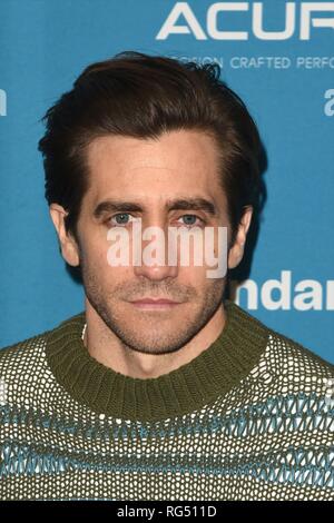 Park City, Utah, USA. 27th Jan 2019. Tom Sturrdige attends the 'Velvet Buzzsaw' premiere at the 2019 Sundance Film Festival on January 27, 2019 in Park City, Utah. Photo: imageSPACE Credit: MediaPunch Inc/Alamy Live News Stock Photo