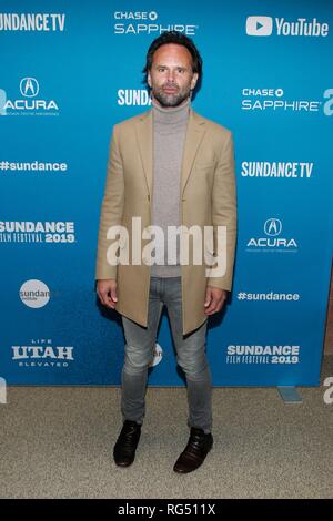 Park City, UT, USA. 27th Jan, 2019. Walton Goggins at arrivals for THEM THAT FOLLOW Premiere at Sundance Film Festival 2019, Eccles Center, Park City, UT January 27, 2019. Credit: JA/Everett Collection/Alamy Live News Stock Photo