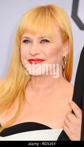 Los Angeles, USA. 27th Jan, 2019. Patricia Arquette arriving at the 25th Annual Screen Actors Guild Awards at The Shrine Auditorium on January 27, 2019 in Los Angeles, California Credit: Tsuni / USA/Alamy Live News Stock Photo