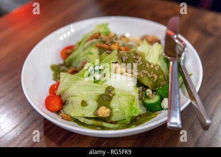 Lin Asian Bar + Dim Sum Restaurant, Austin Texas Stock Photo