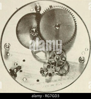 Historical clockwork with gears and dial in the cloister of the ...