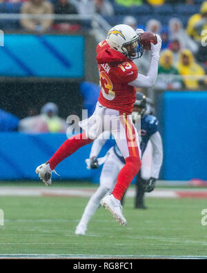 Orlando, Florida, USA. 27th Jan, 2019. NFC cornerback Kyle Fuller (23), of  the Chicago Bears, during the NFL Pro Bowl football game between the AFC  and the NFC at Camping World Stadium