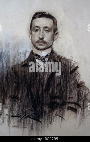 RAMON CASAS (1866-1932) - PINTOR CATALAN. Location: BIBLIOTECA  NACIONAL-COLECCION, MADRID, SPAIN Stock Photo - Alamy