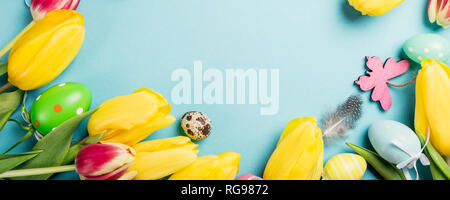 Happy Easter card. Stock Photo