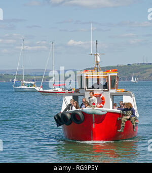 Cawsand Passenger ferry: Links Plymouth Barbican to Cawsands in Cornwall through Plymouth Sound Stock Photo