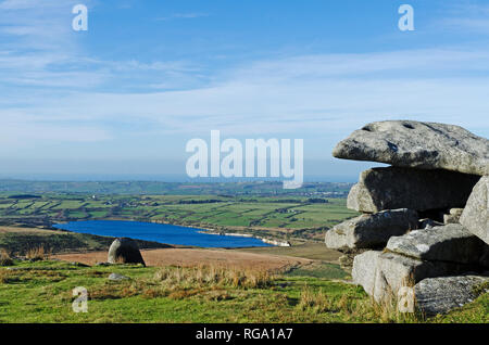 bodmin moor, cornwall, england, uk. Stock Photo