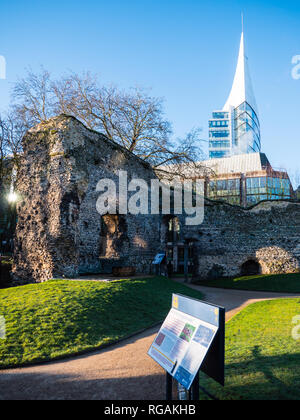 The Blade, Reading Abbey, Large Ruined Abbey, Reading Abbey District, Reading, Berkshire, England, UK, GB. Stock Photo