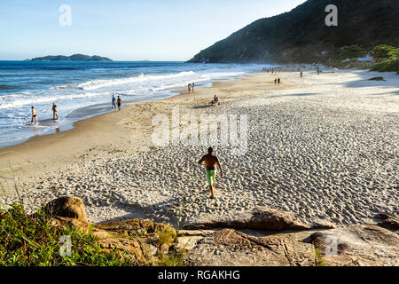 Solidao Beach. Florianopolis, Santa Catarina, Brazil. Stock Photo