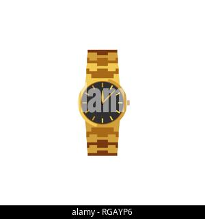 Hand watch illustration Stock Vector