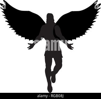 Angel Male Mascot 2 Stock Vector Image & Art - Alamy