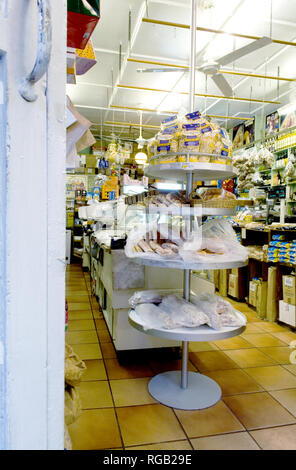 Traditional italian deli Lina Stores London, Soho, Stock Photo