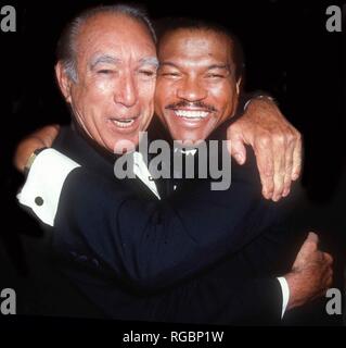 Anthony Quinn and Billy Dee Williams in 1991 Photo By Adam Scull/PHOTOlink/MediaPunch Stock Photo